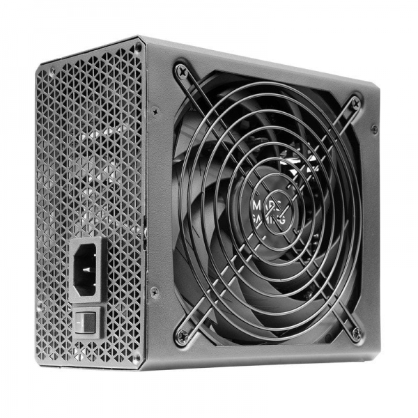 Alimentation Mars Gaming MPB1000P ATX 3.0 - Modulaire 1000W - Certification 80PLUS GOLD - Compatibilité PCIe 5.0 - Refroidissement silencieux - Couleur Noir