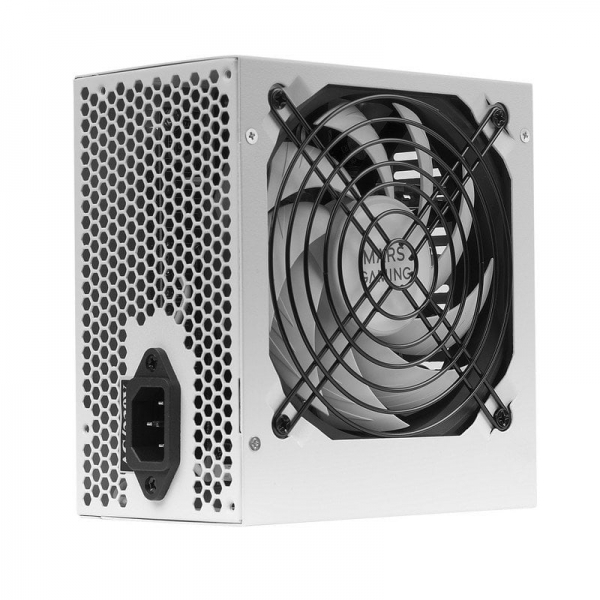 Alimentation Mars Gaming MPIII850 - 850 W - Efficacité APFC NUMÉRIQUE 99 % - Fonctionnement silencieux AI-RPM - Câbles plats extra longs - Protection avancée - Couleur blanche