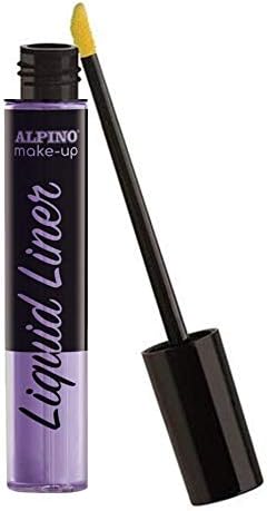 Alpino Make-up Liquid Liner Pack avec 2 Flacons de Maquillage Liquide avec Applicateur - Se Lave à l'Eau - Testé Dermatologiquement - Coloris Rose et Lilas