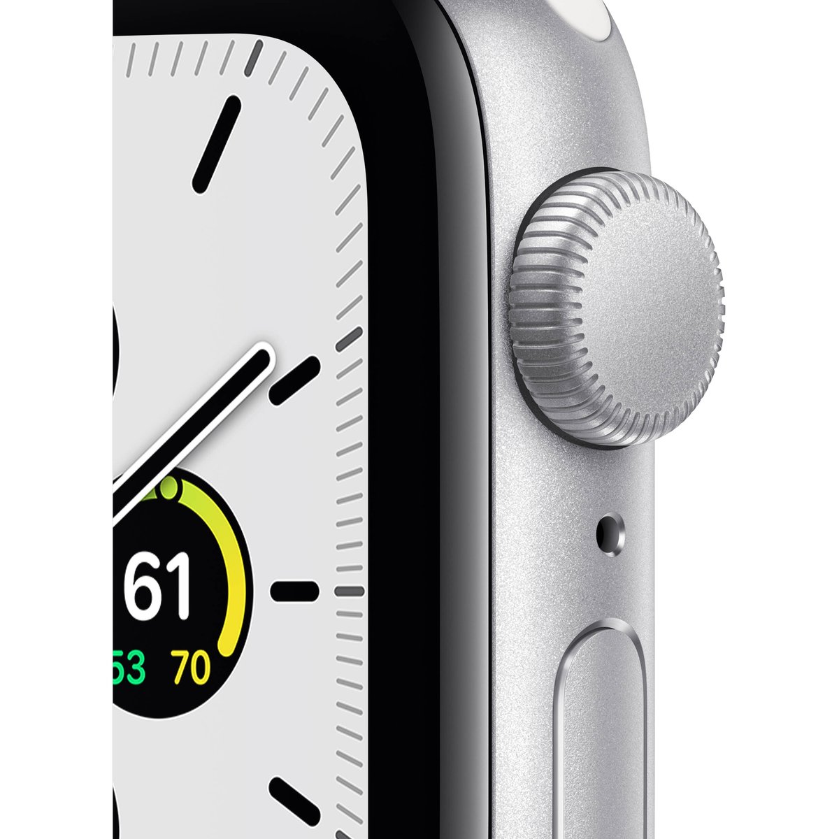 Apple Watch SE (2020) 40 mm GPS Aluminium Argent + bracelet sport Bleu