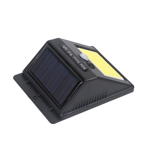 Applique Solaire Led Elbat - 110LM - Lumière Froide 6500K - Détecteur de Mouvement - Batterie 1200mAh