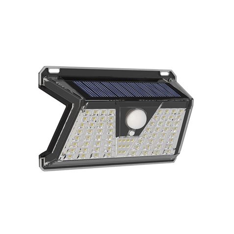 Applique Solaire Led Elbat - 260LM - Lumière Froide 6500K - Détecteur de Mouvement - Batterie 1200mAh