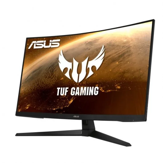 Asus TUF Gaming Monitor Curved 31.5" LED QHD 165Hz FreeSync Premium - Réponse 1ms - Haut-parleurs intégrés - Angle de vision 178º - 16:9 - HDMI, DisplayPort - VESA 100x100mm