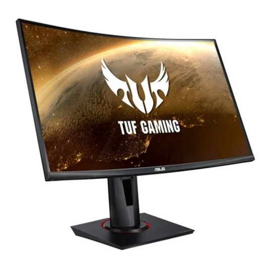 Asus TUF Gaming Monitor Incurvé 27" LED FullHD 165Hz FreeSync Premium - Réponse 1ms - Haut-parleurs intégrés - Réglable en hauteur, pivotant et inclinable - Angle de vision 178º - 16:9 - DVI, HDMI, DisplayPort - VESA 100x100mm