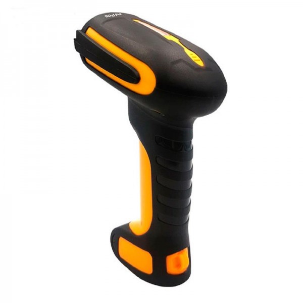 AVPos AVP-BT31-2D Lecteur de code BT31 robuste - Scans 1D, 2D - WF 2.4G et Bt - 2000Mah - Distance 20/50m - Couleur Noir/Jaune