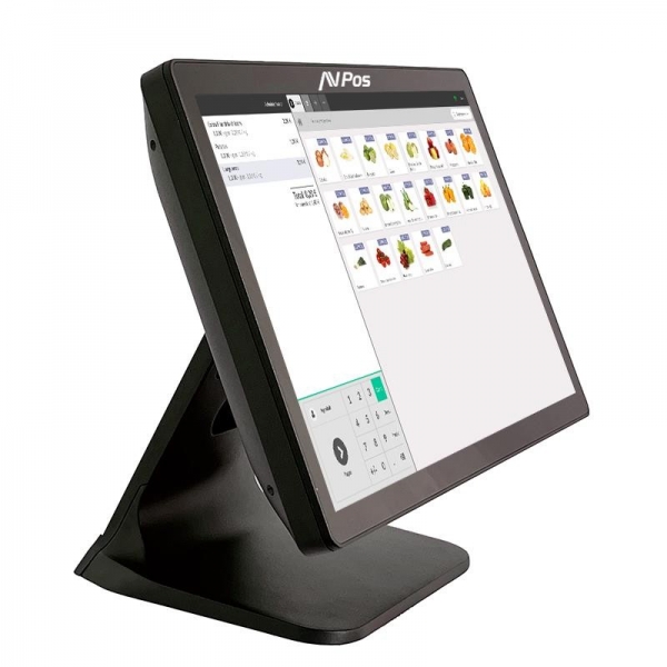 AVPos POS K4000 Max 18.5 Touch - I3 - Mémoire 8 Go - SSD 128 Go - VGA et HDMI - Couleur Noir