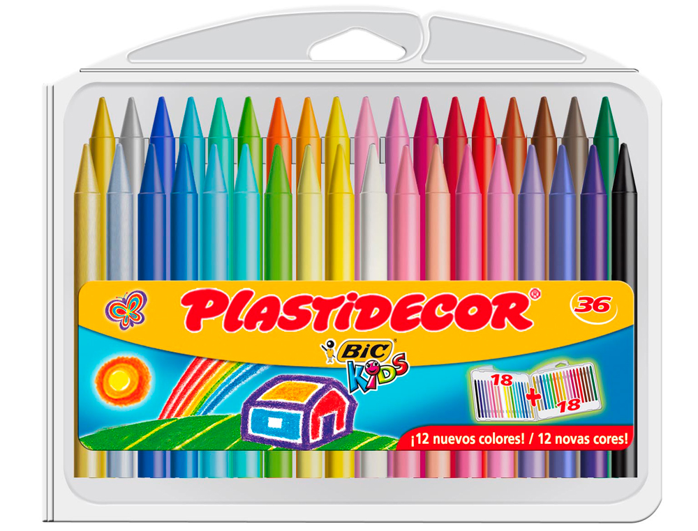 Gros crayons de couleur pour enfant à la cire aquarelle
