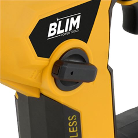 Blim Perceuse Marteau 20V 1,5 Joules (Sans Batterie ni Chargeur) - Lumière LED - Couleur Jaune