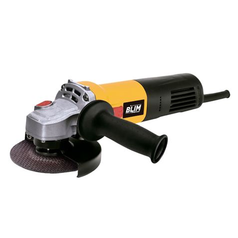 Blim Radial 115mm - Puissance 900W - Design Ergonomique - Poignée Multiposition - Protection Anti-étincelles - Bouton de Verrouillage