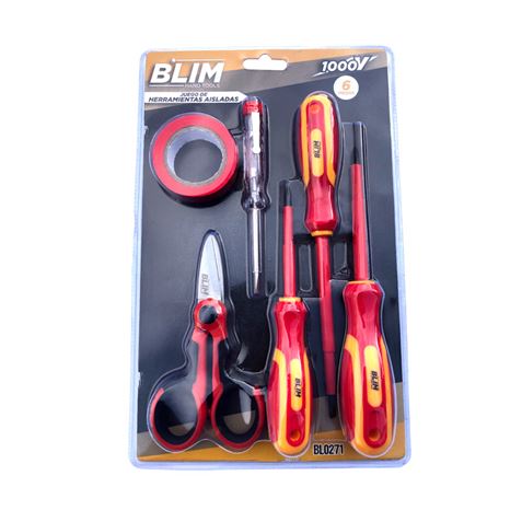 Blim Set 6 pcs Outils Isolés 1000V