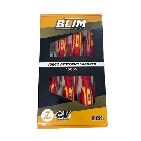 Blim Set 7 pièces Tournevis - 1.000V