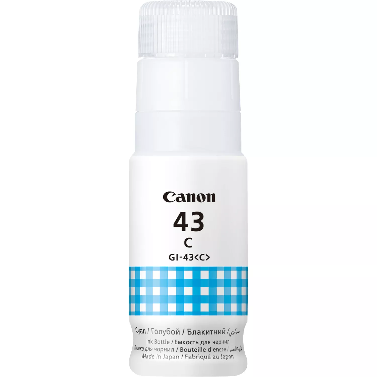 Canon Bouteille d'encre Canon GI43 cyan - GI43C/4672C001