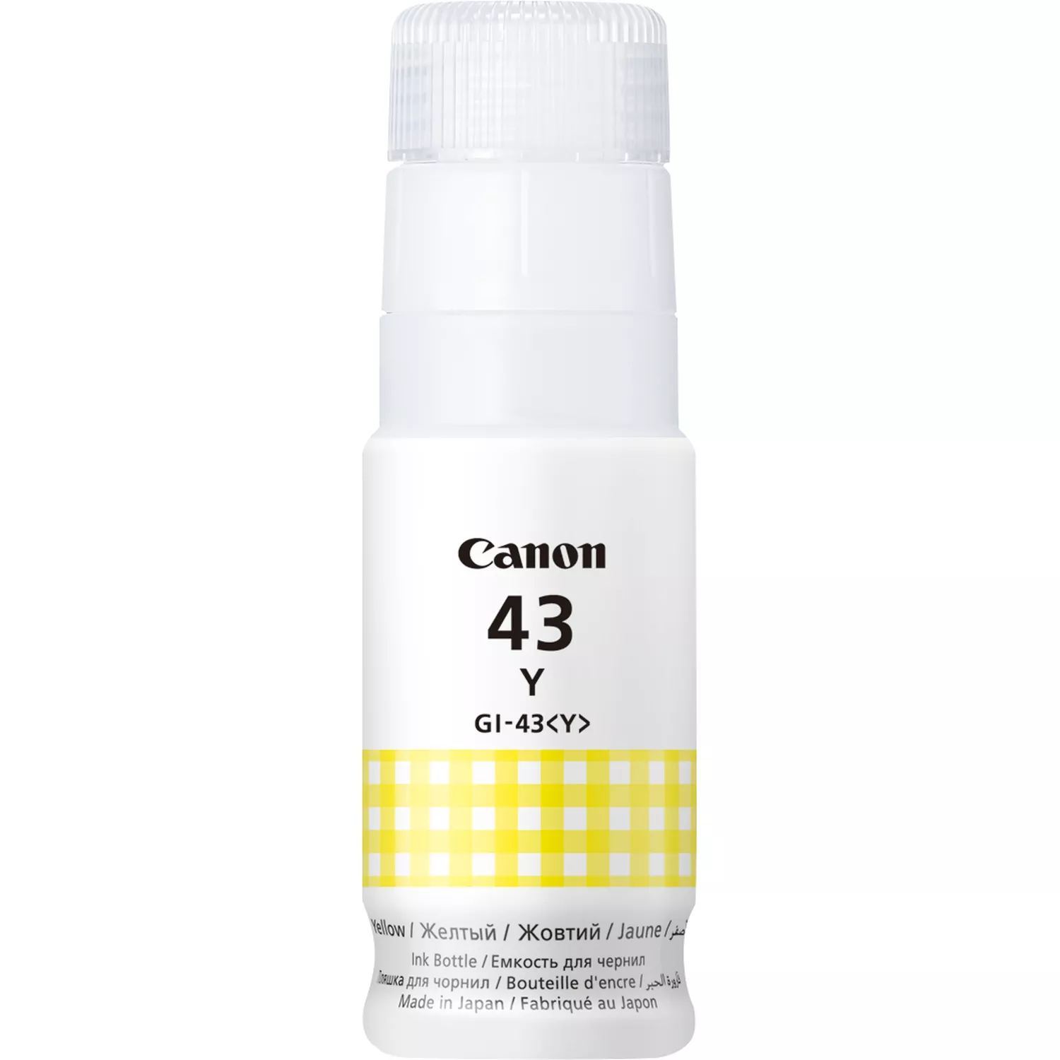 Canon Bouteille d'encre Canon GI43 jaune - GI43Y/4689C001