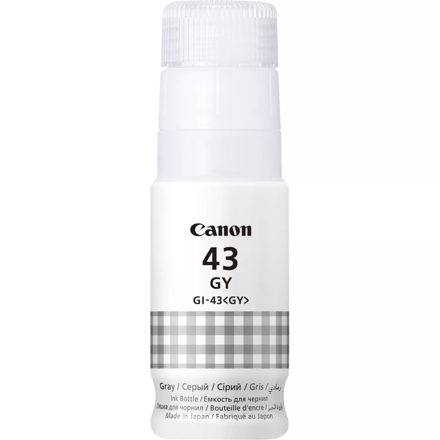 Canon Bouteille d'encre grise Canon GI43 - GI43GY/4707C001