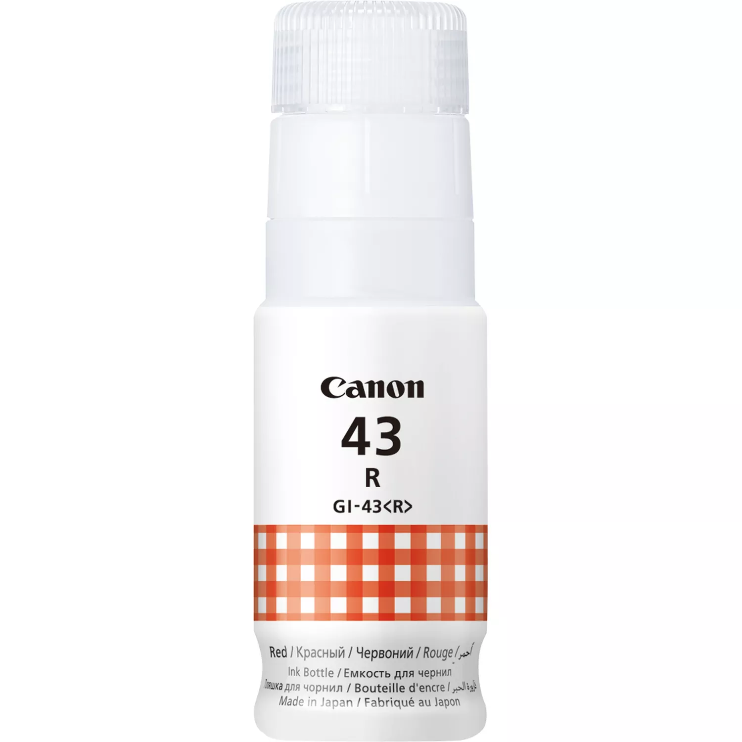 Canon Bouteille d'encre rouge Canon GI43 - GI43R/4716C001