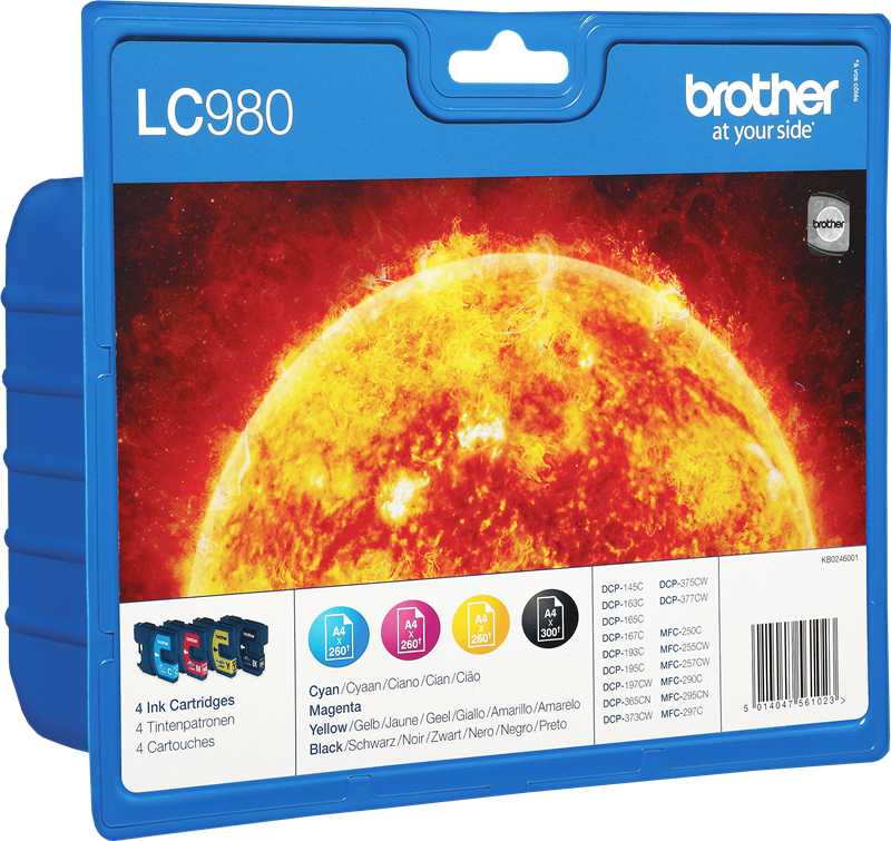 Brother LC980 Magenta, cartouche encre compatible LC-980M (500 pages)