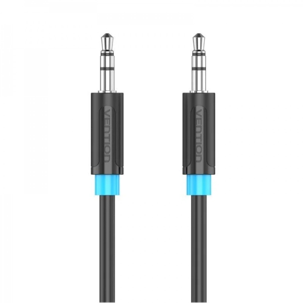 Câble audio Vention 3,5 mm mâle à mâle - 0,8 m - Couleur noire