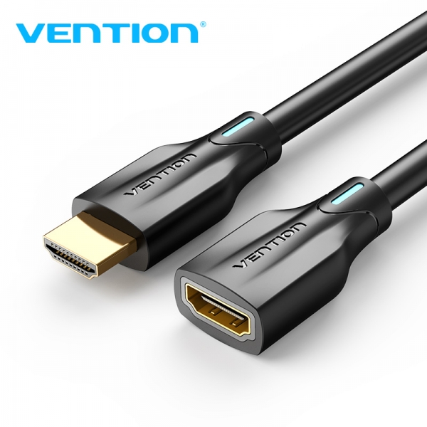 Câble d'extension Vention HDMI 2.1 8K HDMI mâle vers HDMI femelle - 1 m - Couleur noire