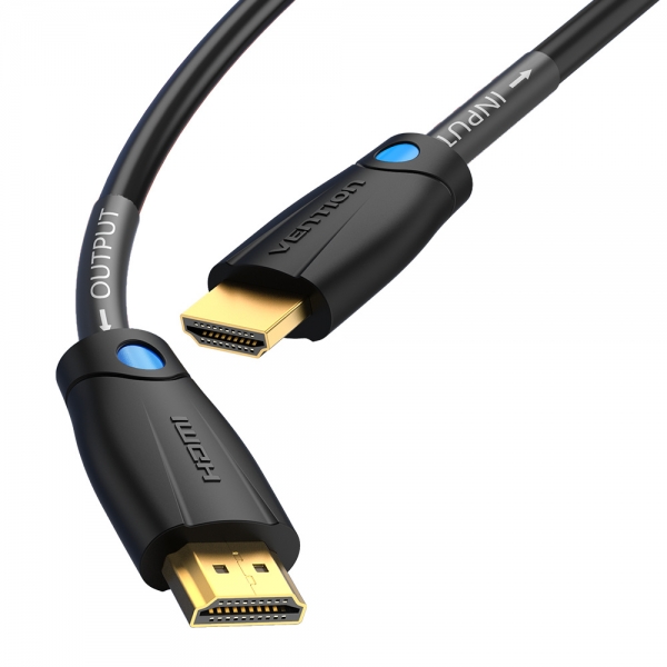 Câble HDMI 2.0 mâle vers mâle Vention - 2 m - Noir