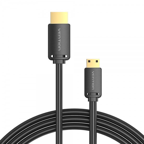 Câble HDMI 2.0 Vention 4K HDMI Mâle vers Mini HDMI Mâle - 1m - Noir