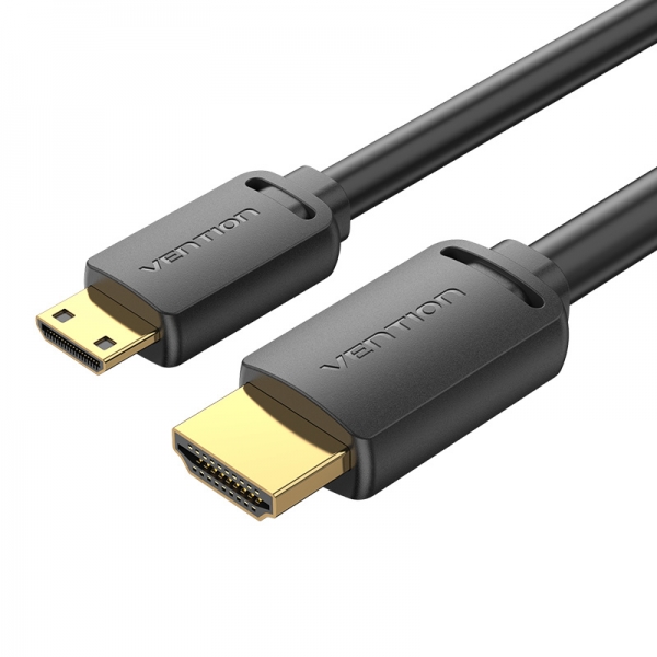 Câble HDMI 2.0 Vention 4K HDMI Mâle vers Mini HDMI Mâle - 1m - Noir