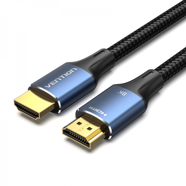 Câble HDMI mâle vers HDMI mâle 2.1 8K Vention - 1 m - Bleu