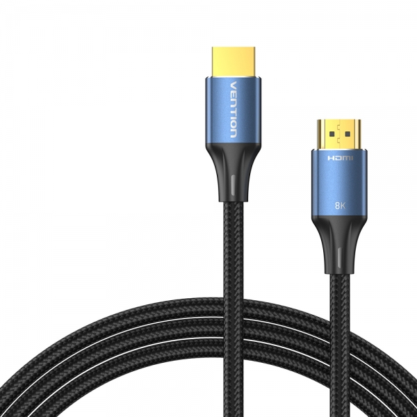 Câble HDMI mâle vers HDMI mâle 2.1 8K Vention - 3 m - Bleu