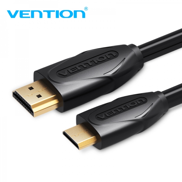 Câble HDMI mâle vers mini HDMI mâle Vention - 1,5 m - Couleur noire