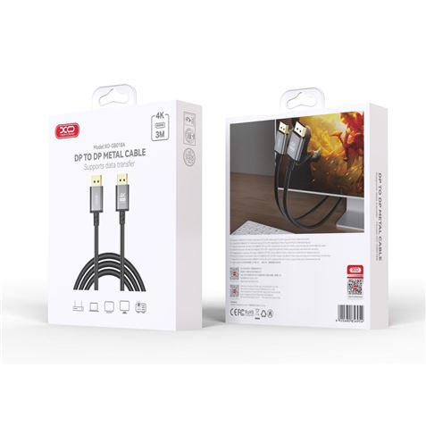 Câble HDMI XO - Longueur 3 mètres - Résolution 4K - Couleur Noir