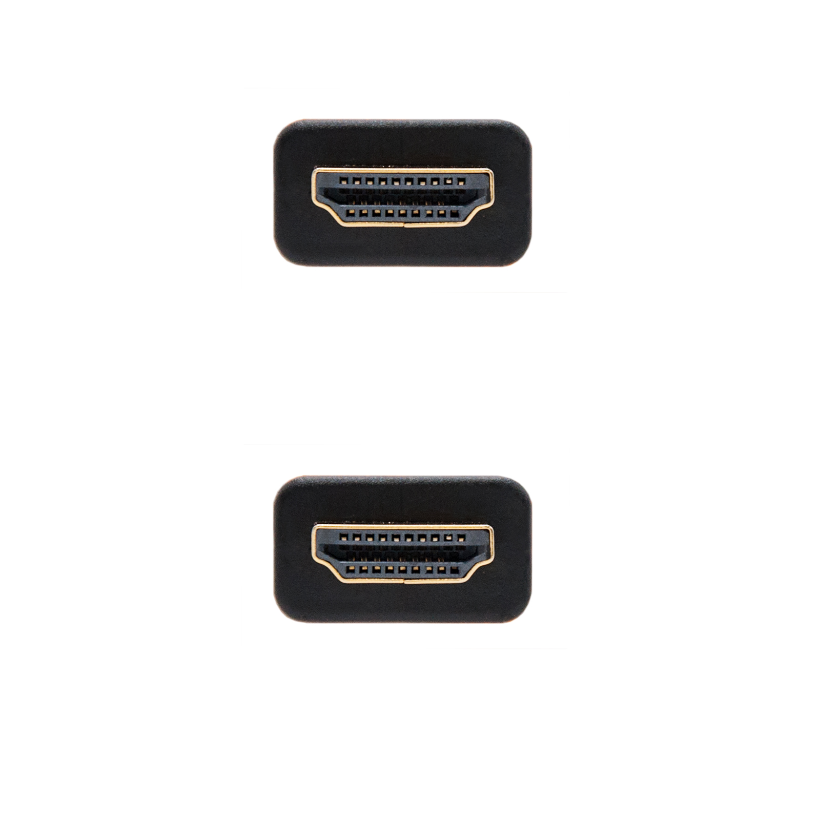 Câble Nanocable HDMI v2.0 Mâle vers HDMI v2.0 Mâle 1.50m - 4K@60Hz 18Gbps - Haut Débit - Revêtement Nylon Tressé - Couleur Noir/Bleu