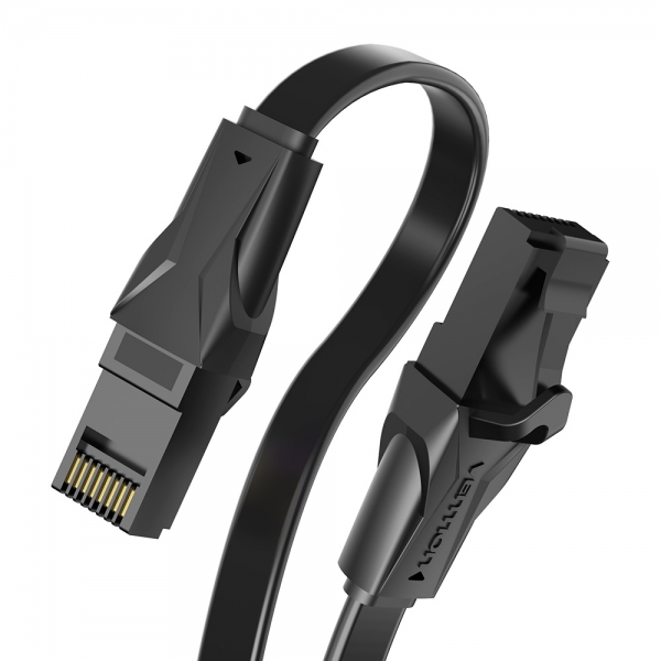 Câble réseau plat UTP RJ45 Cat6 Vention - 2 m - Couleur noire