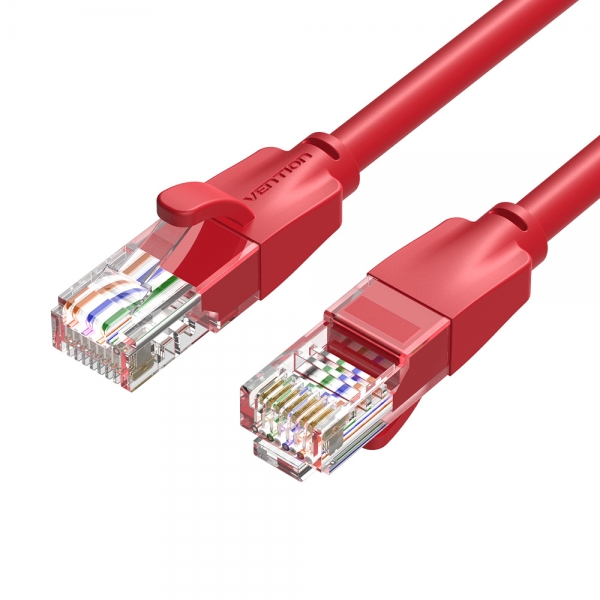 Câble réseau Vention RJ45 UTP Cat.6 - 1m - Couleur Rouge