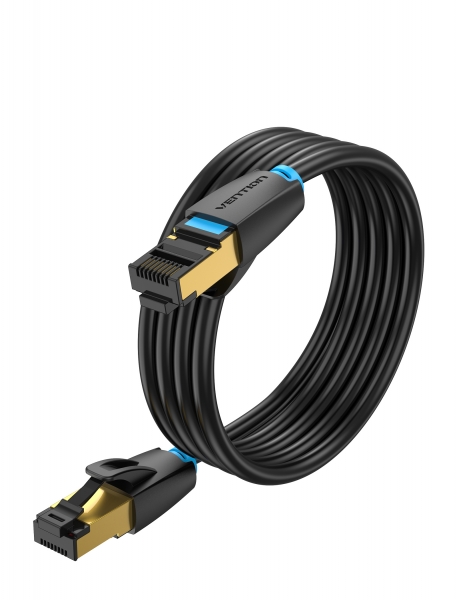 Câble réseau Vention SFTP RJ45 Cat.8 - 0,5 m - Couleur noire