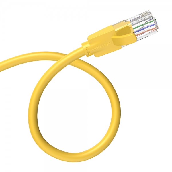 Câble réseau Vention UTP RJ45 Cat.6 - 1 m - Couleur jaune