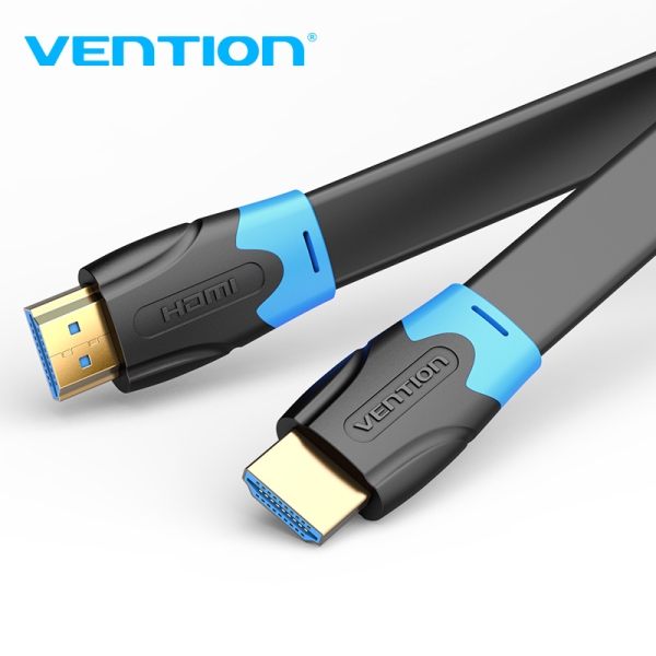 Câble Vention HDMI 2.0 Résolution 4K - Isolation PVC - 10m - Diamètre 30AWG - Couleur Noir