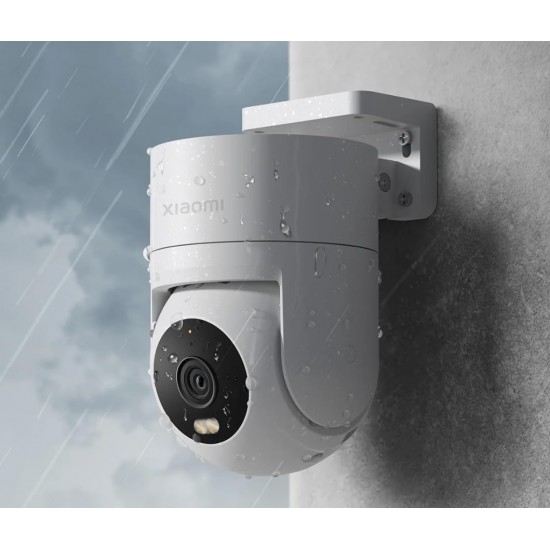 Caméra de surveillance WiFi Xiaomi Outdoor Camera CW300 2.5K - Vue horizontale complète à 360º - Détection humaine - Vision nocturne intelligente - IP66 - Son bidirectionnel - Avertissement acoustique et visuel