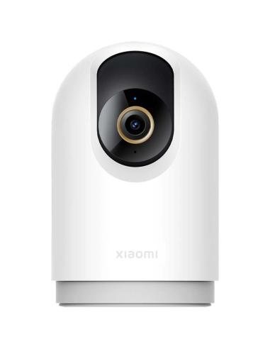 Caméra de surveillance Xiaomi Smart Camera C500 Pro 3K HDR 5MP WiFi Bluetooth - Vue complète 360º - Détection d'animaux - Puce de sécurité MJA1 - Appels bidirectionnels - Couleur blanche