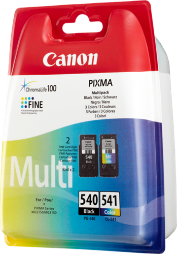 Compatible Canon PG-540XL CL-541XL Cartouche 2 Multipack pour