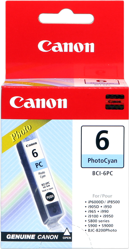 Canon cartouche encre BCI-6pc (4709A002) Cyan photo