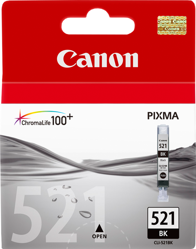 Canon cartouche encre CLI-521BK noir