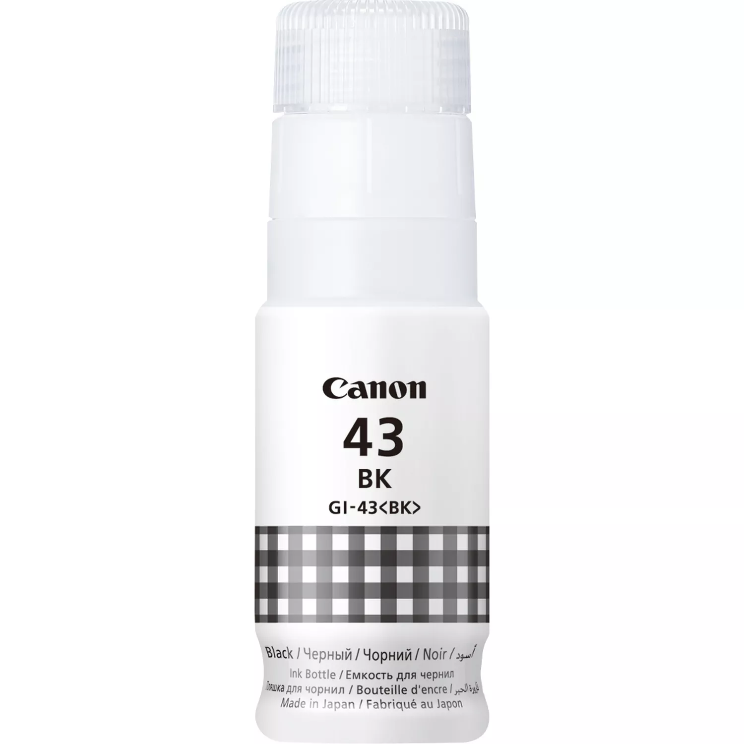 Canon bouteille d'encre Canon GI43 noir - GI43BK/4698C001