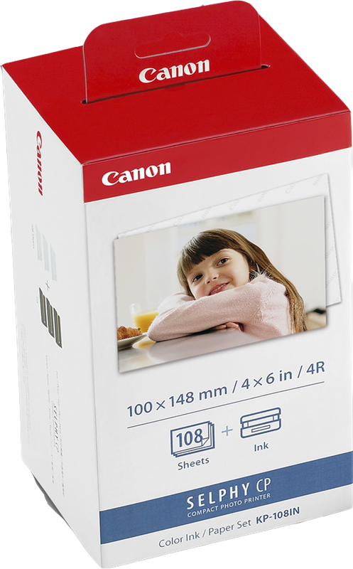 ✓ Canon Kit papier + encre KP-108IN couleur Autre en stock - 123CONSOMMABLES
