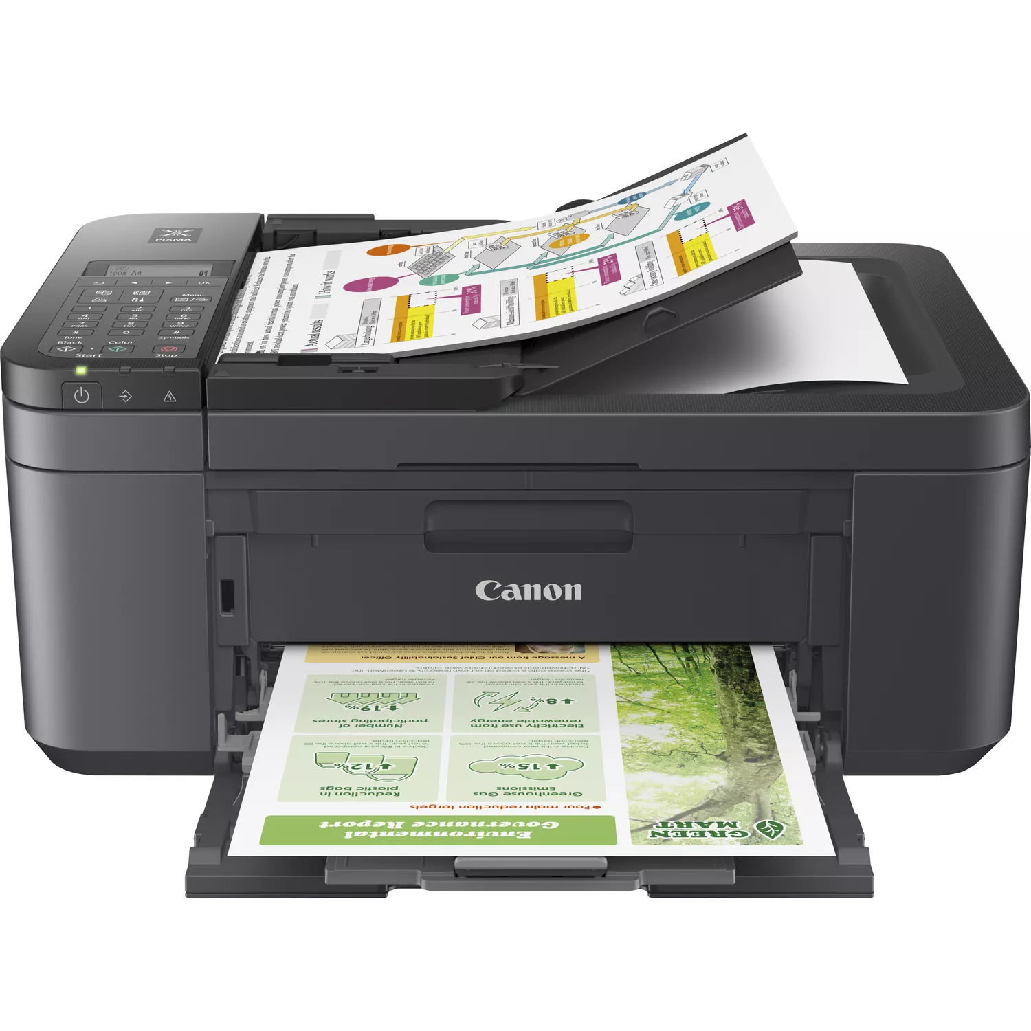 Canon Pixma TR4755i Imprimante multifonction couleur recto verso WiFi Fax