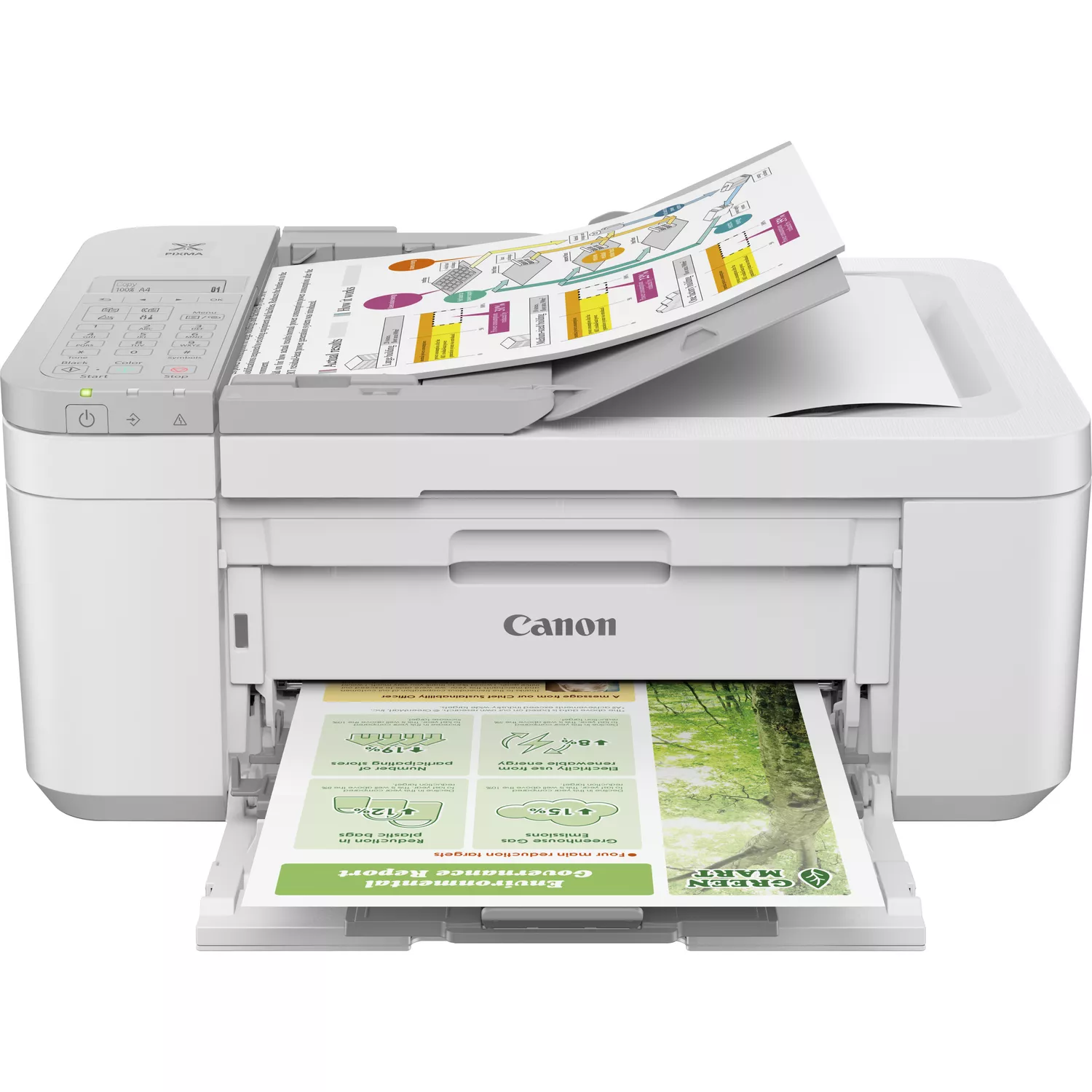 Canon Pixma TR4756i Imprimante multifonction couleur recto verso WiFi Fax