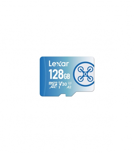 Carte Mémoire Lexar Extreme PRO 128 Go - Vitesse de lecture jusqu'à 160 Mo/s - V30 pour vidéo 4K UHD - Classe A2 - Couleur Bleu