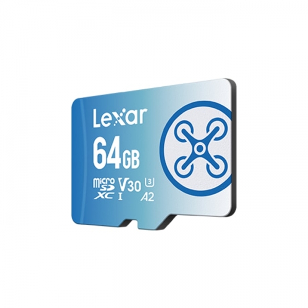 Carte Mémoire Lexar Extreme PRO 64 Go - Vitesse de lecture jusqu'à 160 Mo/s - Vitesse d'écriture jusqu'à 90 Mo/s - V30 - A2 - Couleur Bleu