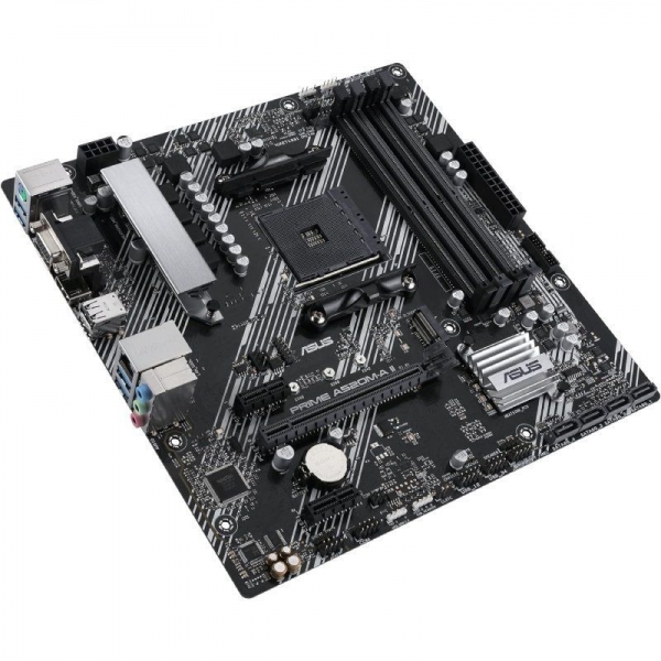 Carte mère Asus Prime A520M-A II/CSM AMD AM4 4x DDR4 - HDMI, M.2, PCI Express, 4x Sata III, USB 2.0, 3.2, RJ-45, VGA, MicroATX