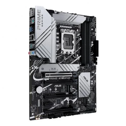 Carte mère Asus Prime Z790M-P D4 Intel 1700 - HDMI, DisplayPort, PCIe 3.0, 4.0 et 5.0 M2, 4x Sata III, USB 2.0, 3.2, USB-C, RJ-45