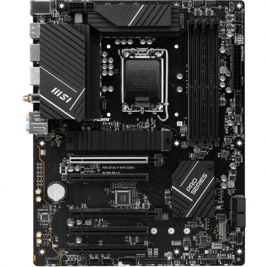 Carte mère MSI Pro B760-P Intel LGA 1700 WiFi, DDR4, HDMI, 4x Sata III, RJ-45, USB 2.0/3.2