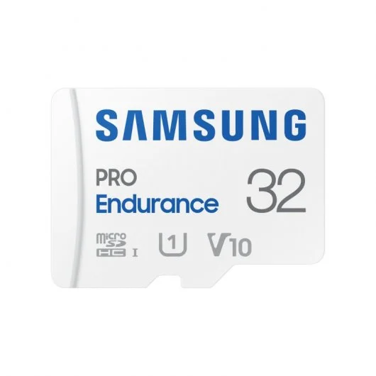 Carte micro SDHC Samsung Pro Endurance 32 Go UHS-I V10 avec adaptateur